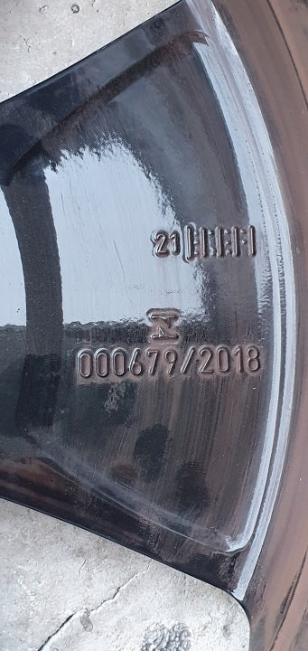 1x Alufelge 17 Zoll 6.5" 5x100 39ET Glanz Schwarz 2GM601025M VW T-Cross FEL4909053960sj
