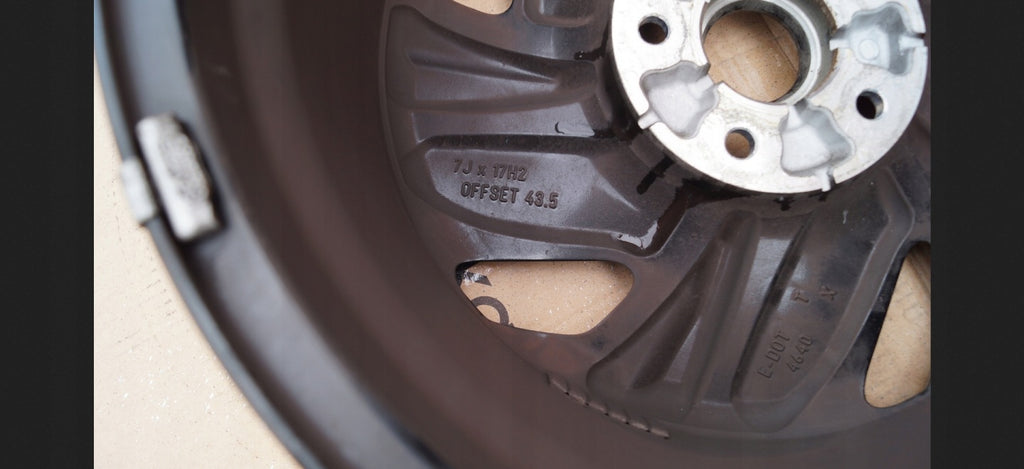 1x Alufelge 17 Zoll 7.0" 5x114.3 43 5ET Glanz Schwarz 52910-R2160 Kia Sportage V FEL2852274550qo