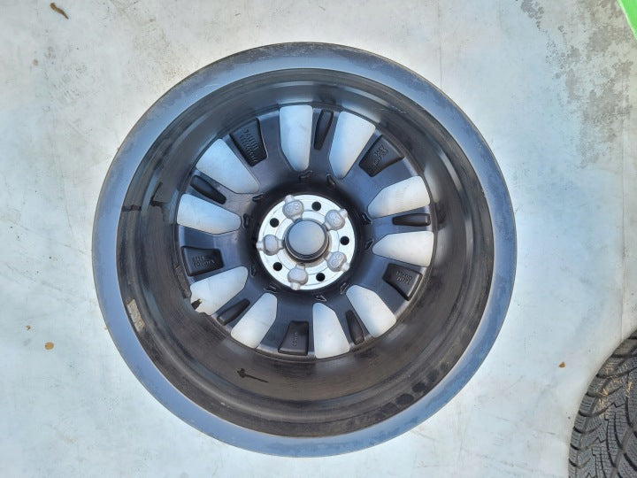 1x Alufelge 17 Zoll 7.0" 5x114.3 46ET Glanz Graphit 9806454377 Mg Proace Verso FEL3549358616xt