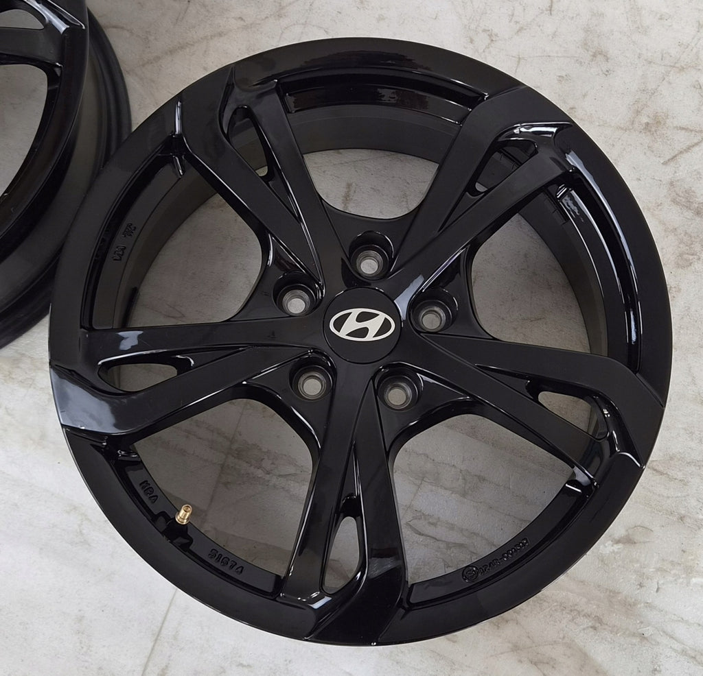 4x Alufelge 17 Zoll 7.0" 5x114.3 47ET KBA51674 Hyundai Kona Rim Wheel FEL7185522049cr