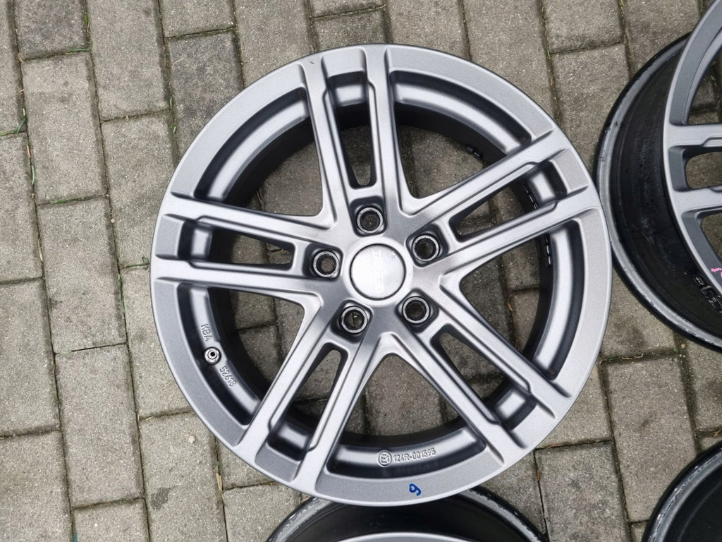 4x Alufelge 16 Zoll 6.5" 5x112 22ET Graphit BMW Rim Wheel FEL3913137334zd