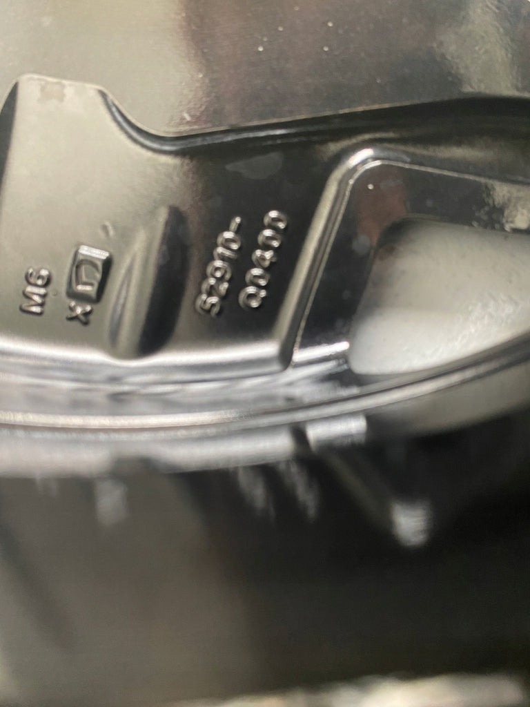 1x Alufelge 17 Zoll 6.5" 4x100 50ET 52910-Q0400 Hyundai Bayon Rim Wheel