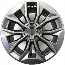Load image into Gallery viewer, 1x Alufelge 17 Zoll 7.5" 5x112 53ET Glanz Grau 5A35E58 BMW 1 Rim Wheel FEL8240127171nm