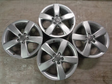 Laden Sie das Bild in den Galerie-Viewer, 4x Alufelge 18 Zoll 7.5" 5x112 37ET Glanz Silber 4G0601025M Audi A6 C7 Rim Wheel FEL7086096650pi