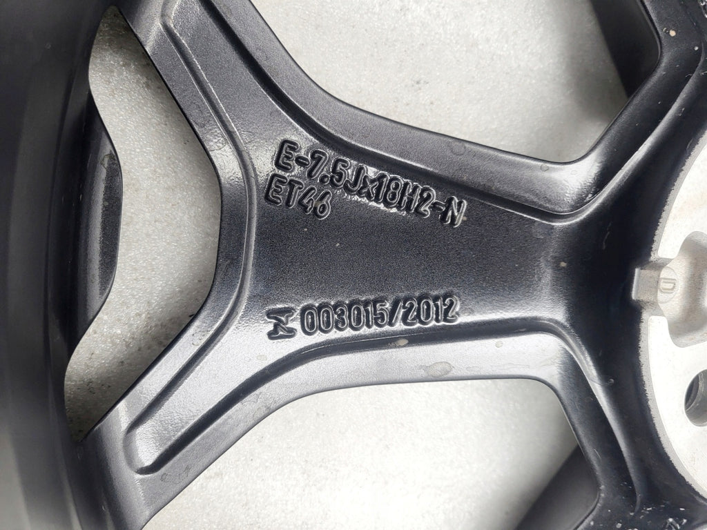 1x Alufelge 18 Zoll 7.5" 5x112 46ET Glanz Graphit 82A601025AK Audi A1 Mg FEL7019988897su
