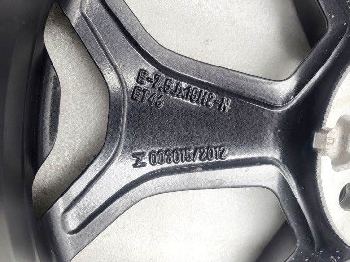 1x Alufelge 18 Zoll 7.5" 5x112 46ET Glanz Graphit 82A601025AK Audi A1 Mg FEL7019988897su