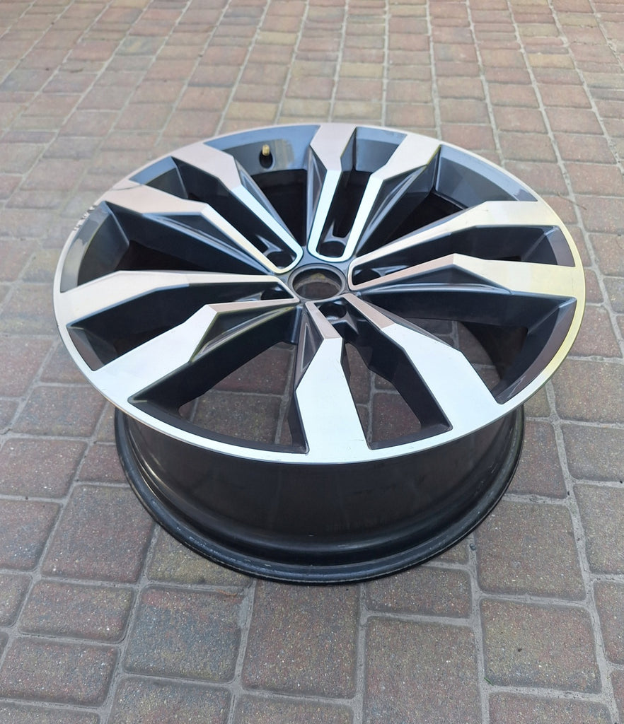 1x Alufelge 20 Zoll 8.5" 5x112 38ET Glanz Graphit 5NN601025E Mg Tiguan Rim Wheel FEL6107420116gj