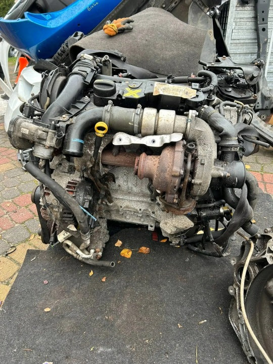 Motor Ford Fiesta II Fbd 1.6 TDCI 97PS 71kW 2014 Diesel Engine Unkomplett MOT9177319758jx