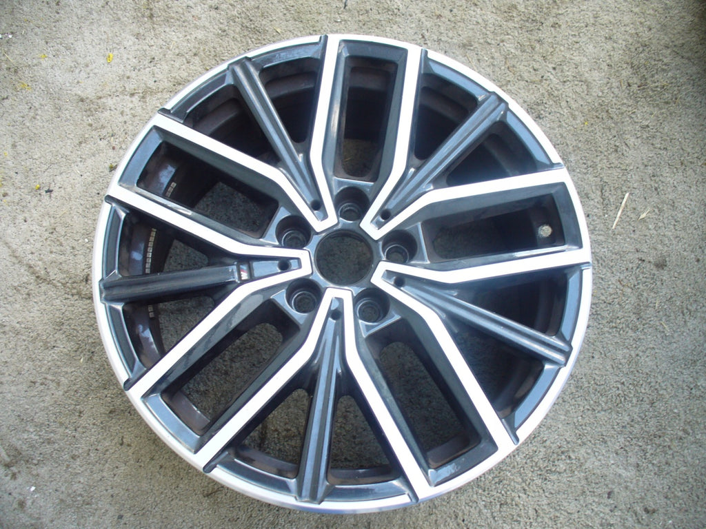 1x Alufelge 18 Zoll 7.5" 5x112 50ET Glanz Schwarz 6891179 BMW 1 Rim Wheel FEL9705785704nn