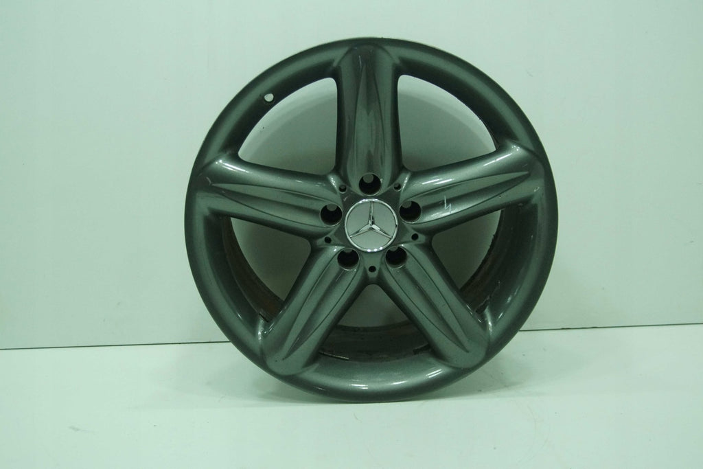 1x Alufelge 18 Zoll 9.5" 5x112 A2304010502 Mercedes-Benz Sl R230 Rim Wheel