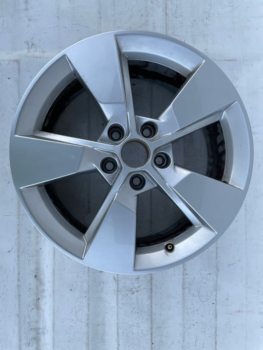 1x Alufelge 17 Zoll 7.0" 5x112 45ET Glanz Silber 5L0601025G Skoda Yeti Rim Wheel FEL7453044073wk