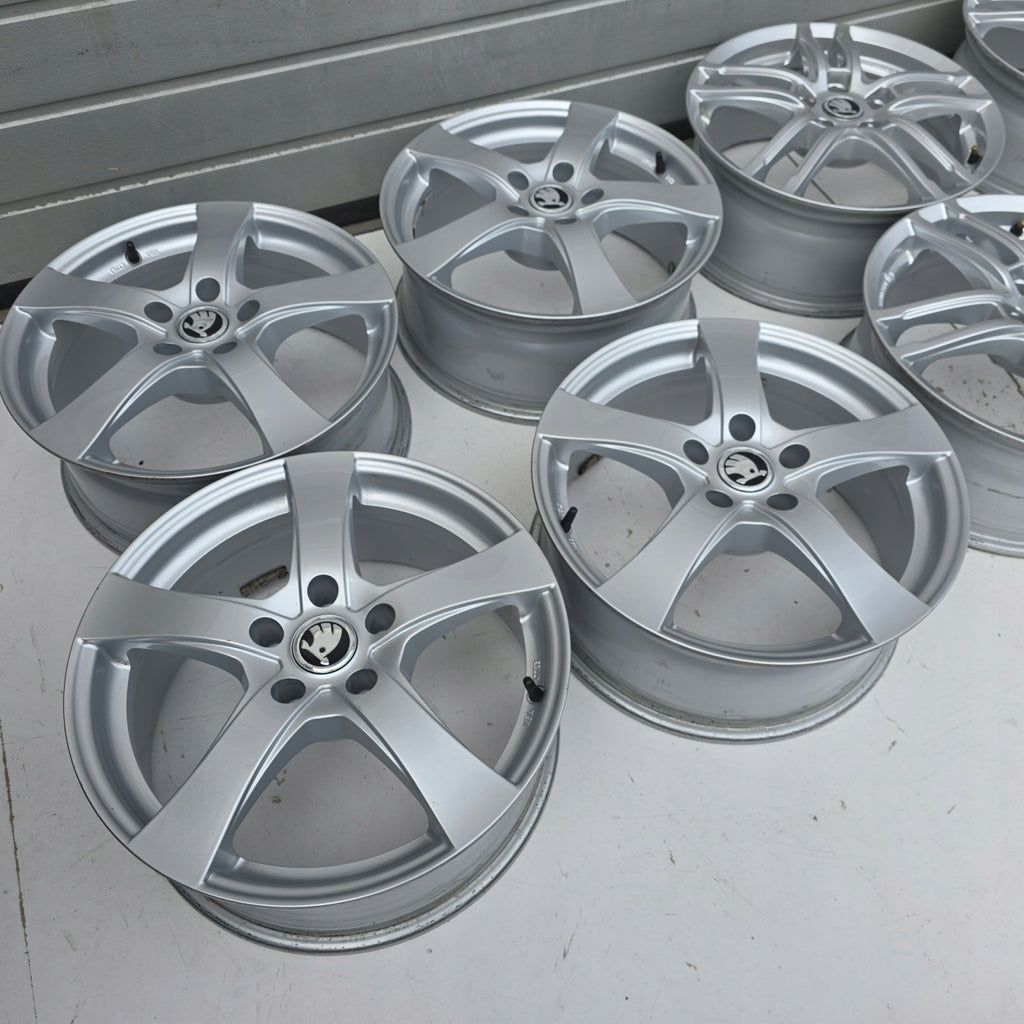 4x Alufelge 17 Zoll 7.0" 5x112 38ET 3G0601025AB Skoda Superb III Octavia Kodiaq FEL5467539656ww