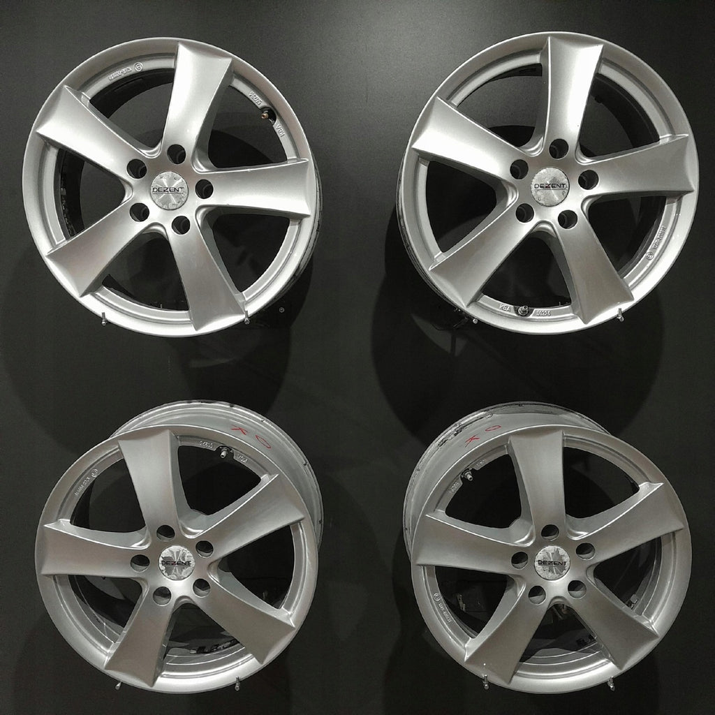 4x Alufelge 17 Zoll 7.0" 5x115 44ET Glanz Silber Opel Insignia B Zafira FEL8069698467to