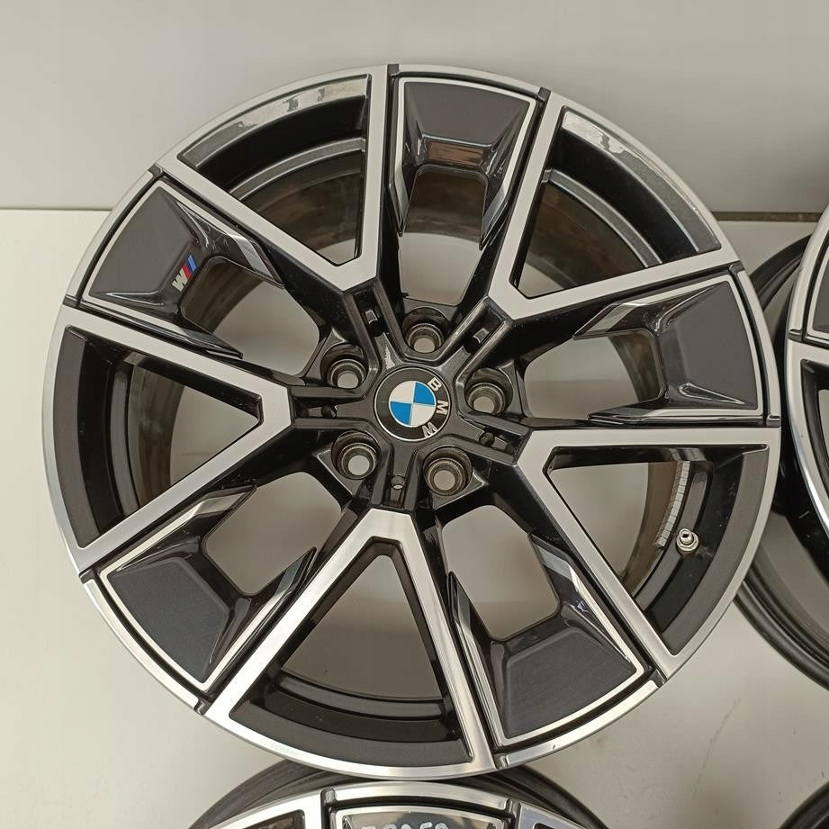 4x Alufelge 18 Zoll 8.5" 5x112 36ET Glanz Grau 8747286 BMW 3 G20 4 G26 Rim Wheel FEL8464745698gd