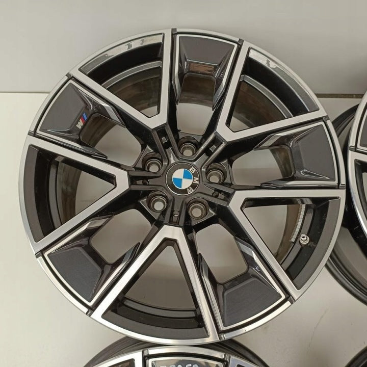 4x Alufelge 18 Zoll 8.5" 5x112 36ET Glanz Grau 8747286 BMW 3 G20 4 G26 Rim Wheel FEL8464745698gd
