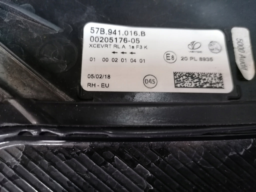 Frontscheinwerfer Skoda Karoq 57B941016B LED Rechts Scheinwerfer Headlight SCH6761686787lk