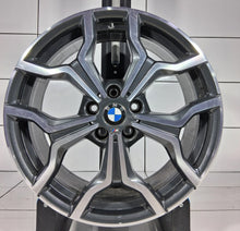 Laden Sie das Bild in den Galerie-Viewer, 1x Alufelge 19 Zoll 5x112 47ET Glanz Grau 8009759 BMW F48 Rim Wheel FEL6181026495pf