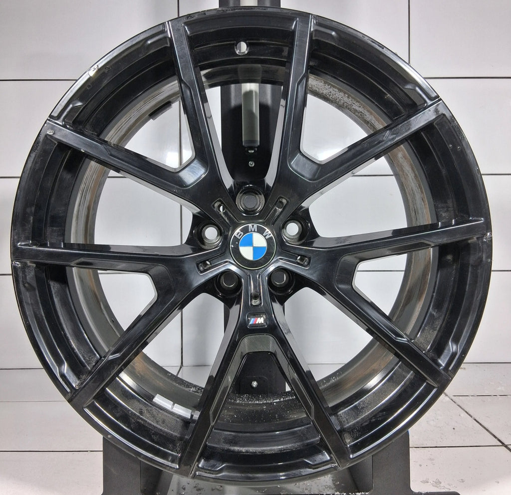 1x Alufelge 20 Zoll 8.0" 5x112 26ET Glanz Schwarz 8097240 BMW G14 G15 Rim Wheel FEL1857594246gh