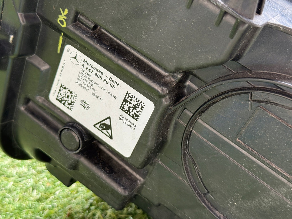 Frontscheinwerfer Mercedes-Benz Glb A2479062005 Full LED Rechts Headlight SCH9980881175ts