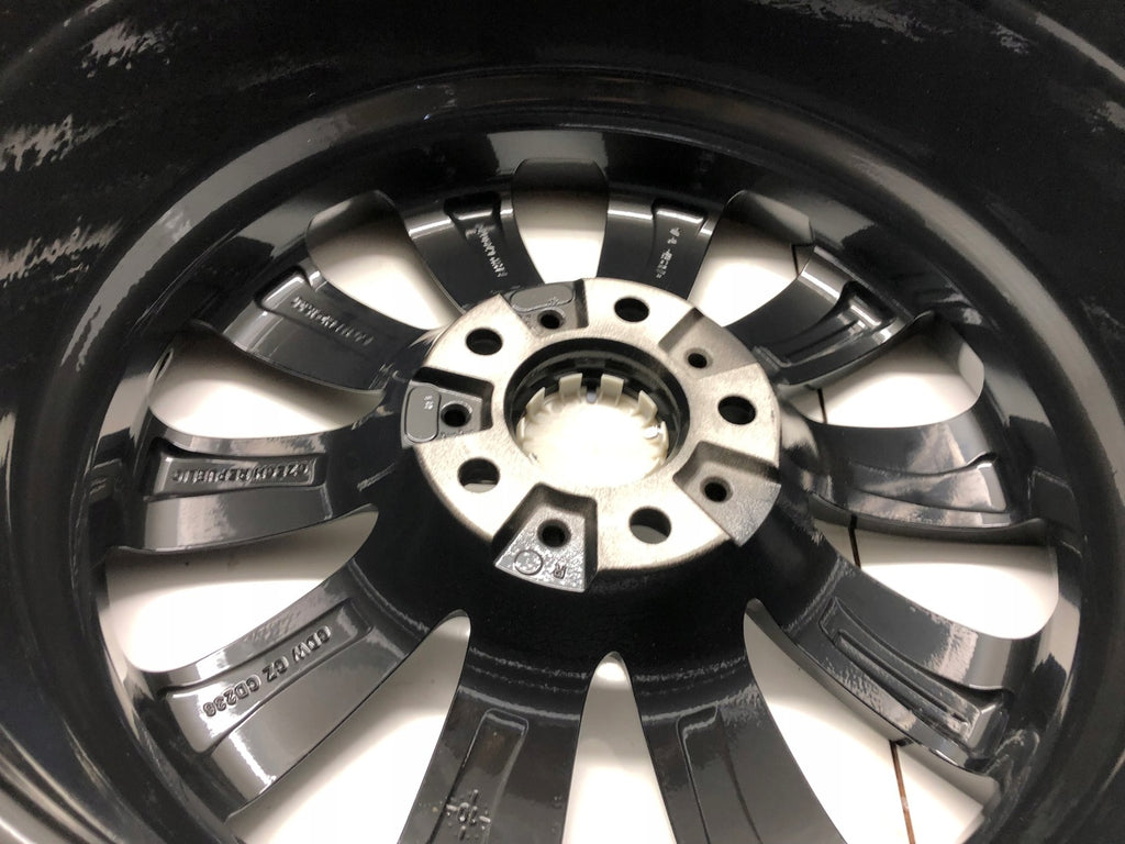 4x Alufelge 18 Zoll 8.0" 5x120 30ET Glanz Silber 6790173 BMW F11 F10 Rim Wheel