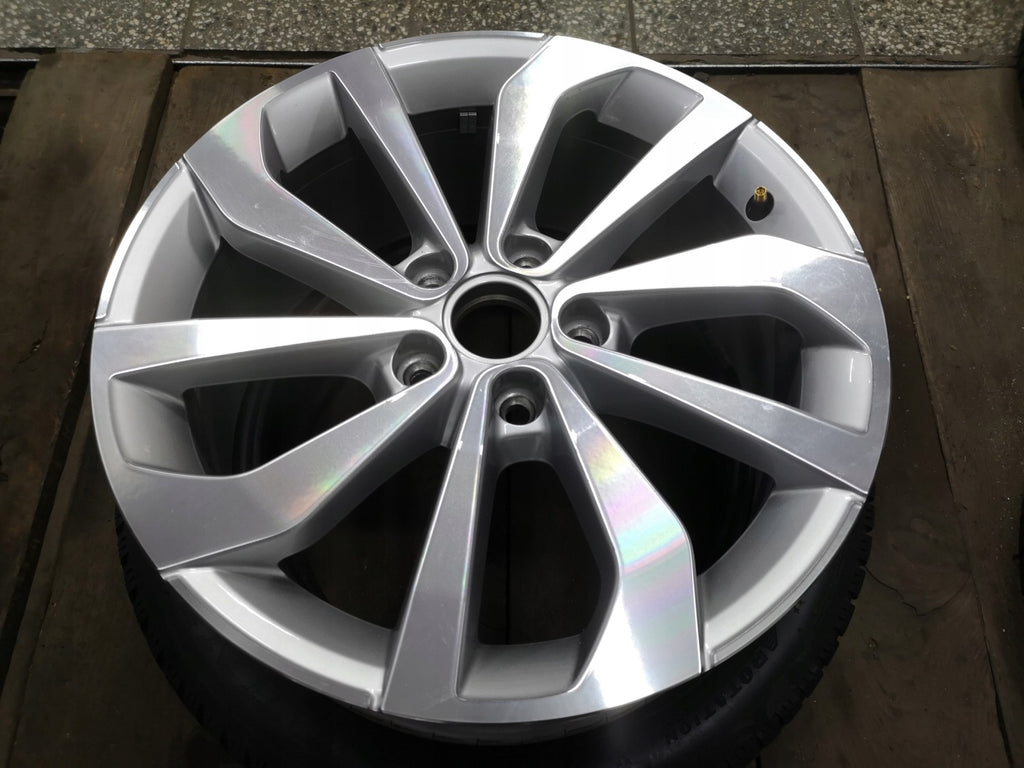 1x Alufelge 17 Zoll 7.0" 5x112 45ET Glanz Silber 2GA601025AC VW T-Roc Rim Wheel FEL9965221341lb