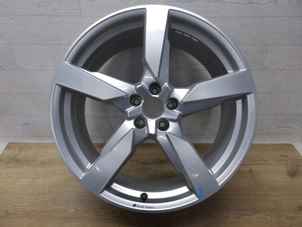 1x Alufelge 21 Zoll 8.5" 5x112 34ET Glanz Silber 80A601025A Audi Q5 Rim Wheel FEL6121295425jl