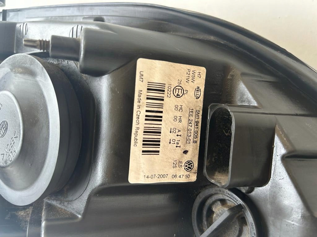 Frontscheinwerfer VW Golf Plus 5m1 5M1941005 Links Scheinwerfer Headlight SCH8537474150jn