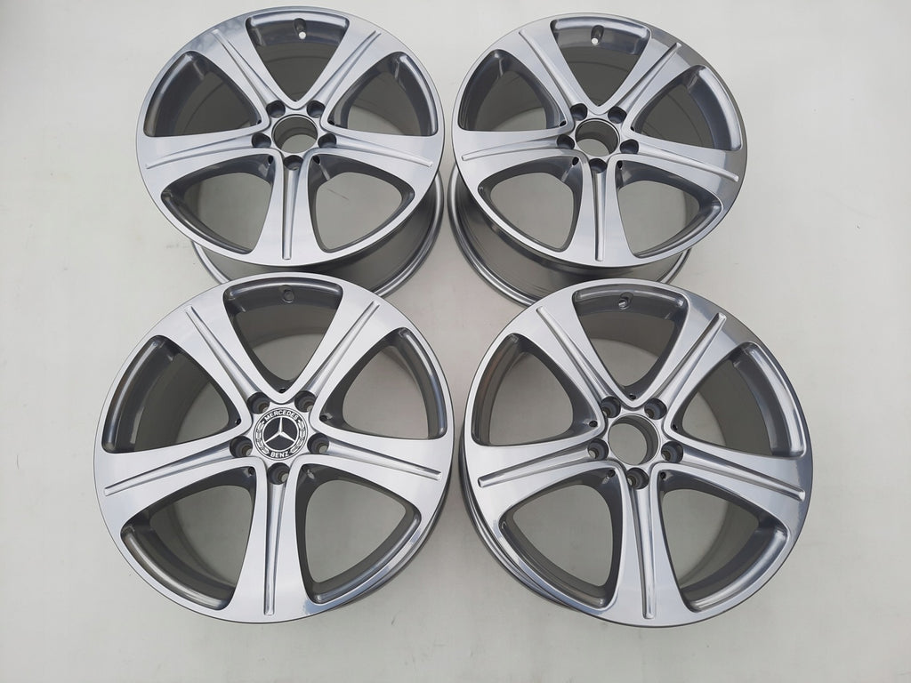 1x Alufelge 18 Zoll 8.0" 5x112 Mercedes-Benz Glc Gla Rim Wheel FEL2364117726ok