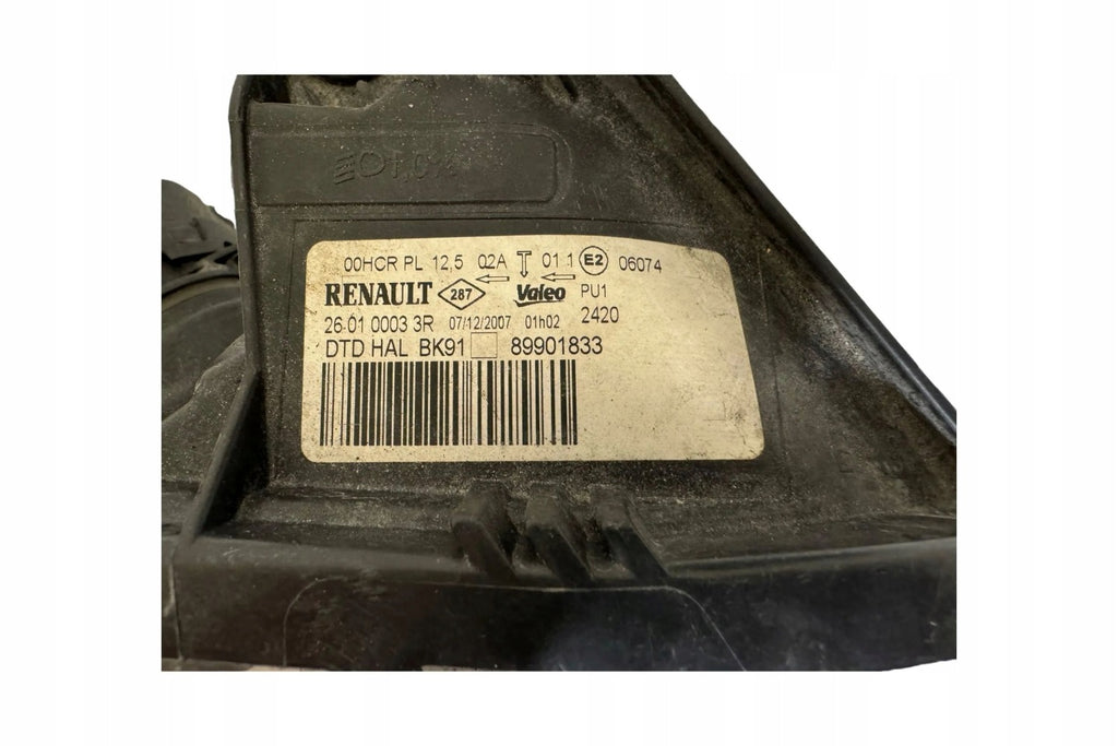 Frontscheinwerfer Renault Laguna III Rechts Scheinwerfer Headlight SCH9175074460yt