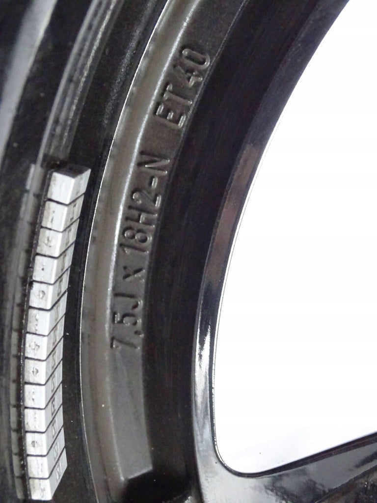 1x Alufelge 18 Zoll 7.5" 5x112 40ET Glanz Schwarz A2064017600 Mercedes-Benz W206 FEL5673453609xf