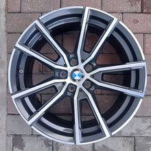 Load image into Gallery viewer, 1x Alufelge 18 Zoll 7.5" 5x112 25ET Glanz Graphit 6883522 BMW 3 G21 G20 Mg FEL3219587835xy