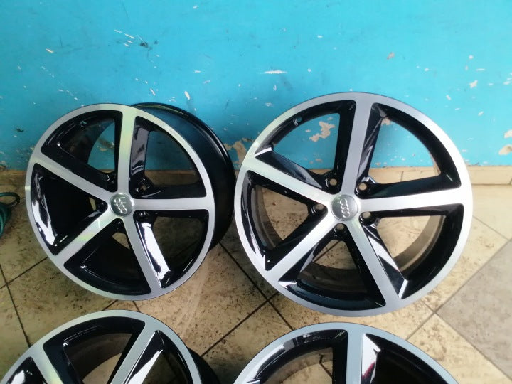 4x Alufelge 18 Zoll 8.0" 5x112 43ET 4F0601025DC Audi A6 Rim Wheel FEL2023842124wh