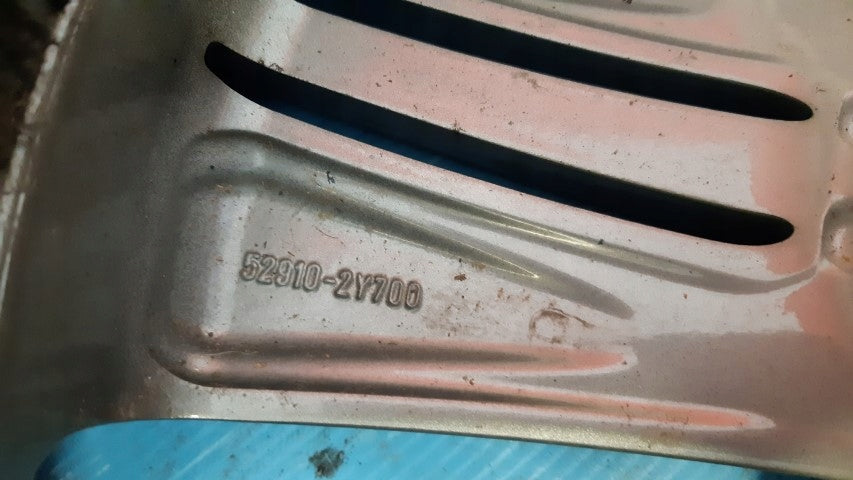 1x Alufelge 18 Zoll 6.5" 5x112 51ET 52910-2Y700 Hyundai Rim Wheel