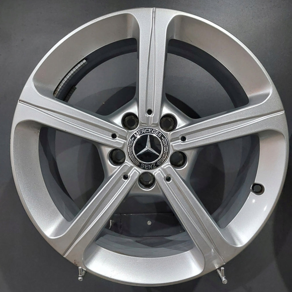 4x Alufelge 17 Zoll 6.5" 5x112 44ET Glanz Silber A1774011200 Mercedes-Benz W177 FEL2112653499yl