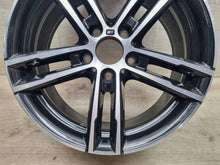 Laden Sie das Bild in den Galerie-Viewer, 1x Alufelge 18 Zoll 8.0" 5x120 52ET Glanz Schwarz 8009703 BMW 1 F21 F20 FEL5486186938fu