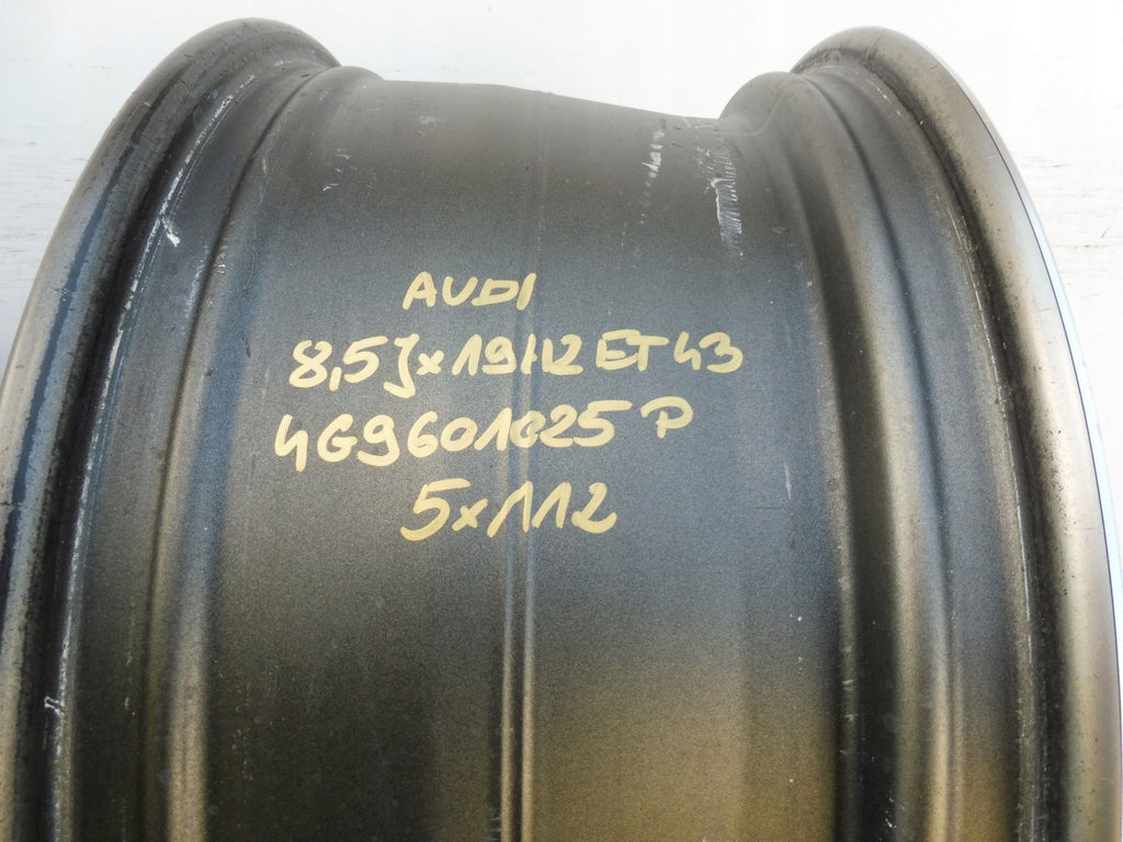 1x Alufelge 19 Zoll 8.5" 5x112 43ET 4G9601025P Audi A6 Rim Wheel FEL1631767225cs