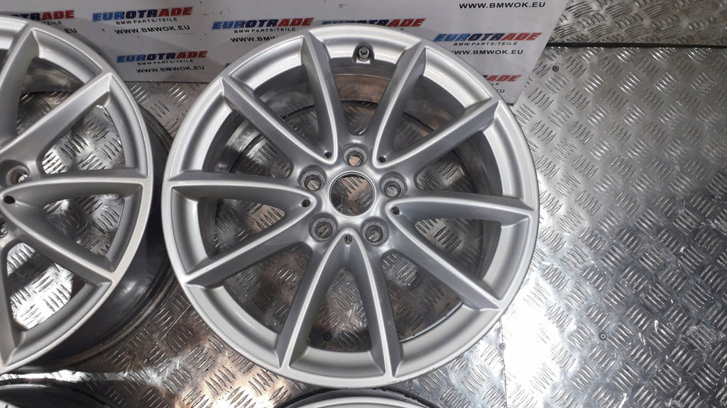 4x Alufelge 17 Zoll 7.5" 5x120 52ET 6856061 BMW F39 F48 Rim Wheel FEL6416895070mt
