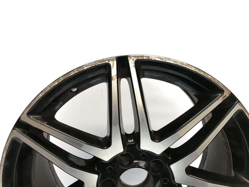 1x Alufelge 19 Zoll 8.5" 5x112 44ET Glanz Schwarz A2124011900 Mercedes-Benz W212