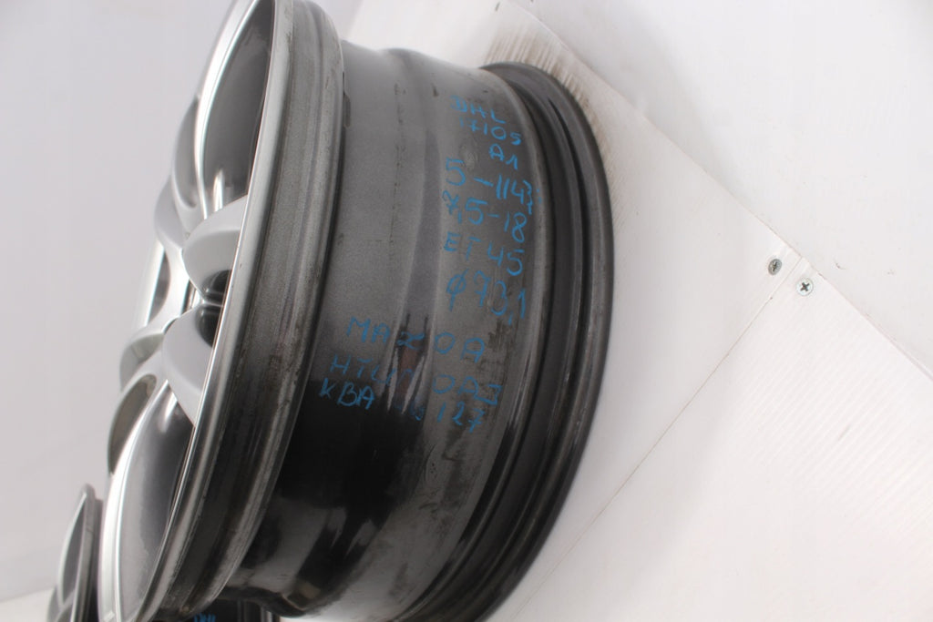 1x Alufelge 18 Zoll 7.5" 5x114.3 45ET Glanz Silber KBA46127 Hyundai Rim Wheel FEL6335245509gk