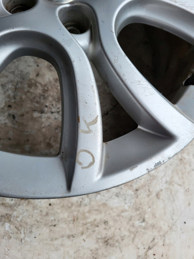 1x Alufelge 18 Zoll 7.5" 5x108 49ET Glanz Silber 9671401877 Peugeot 308 Ii FEL5597571529ve