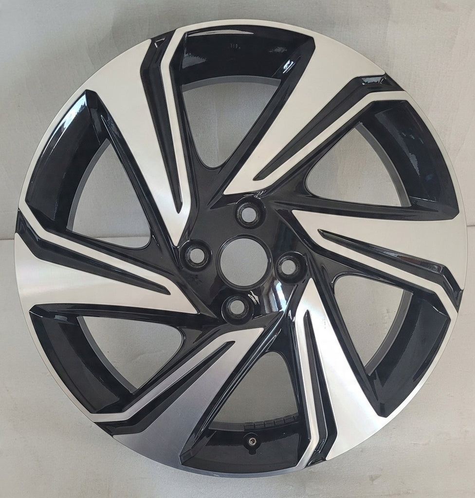 1x Alufelge 17 Zoll 5.0" 4x100 40ET PW457-0H015 Toyota Yaris Rim Wheel