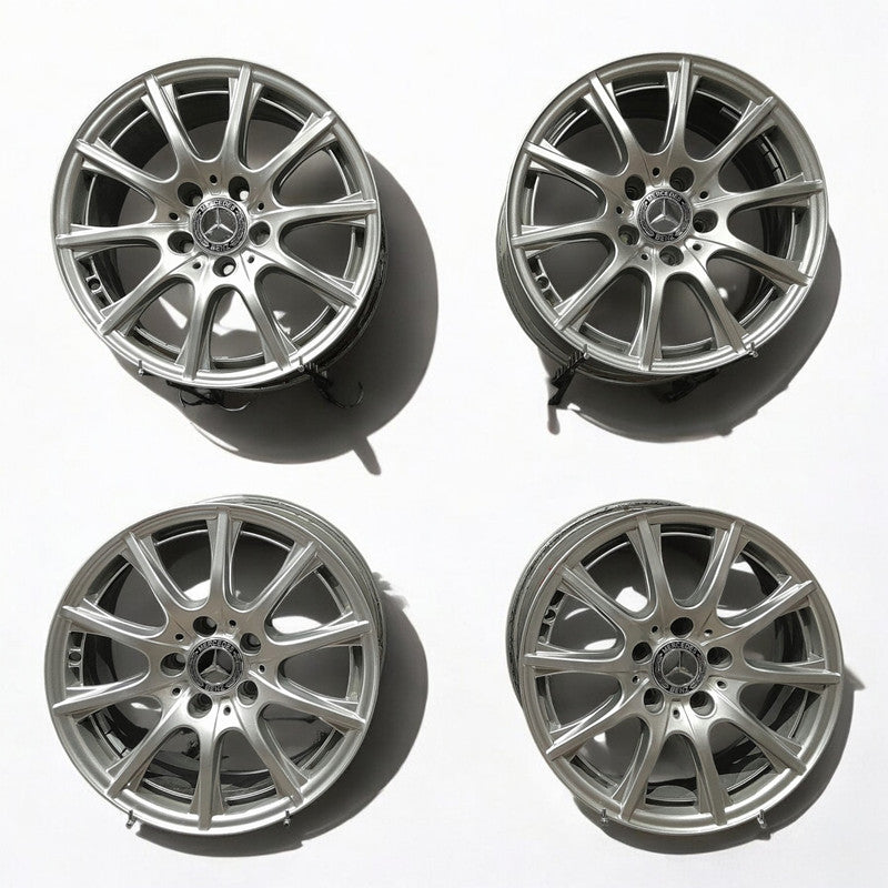 4x Alufelge 16 Zoll 6.5" 5x112 38ET A2054012400 Mercedes-Benz W205 Rim Wheel