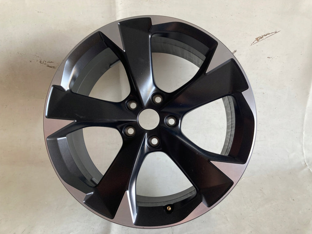 1x Alufelge 18 Zoll 7.5" 5x112 46ET Glanz Schwarz 5FA601025H Cupra Leon FEL2319647214pt