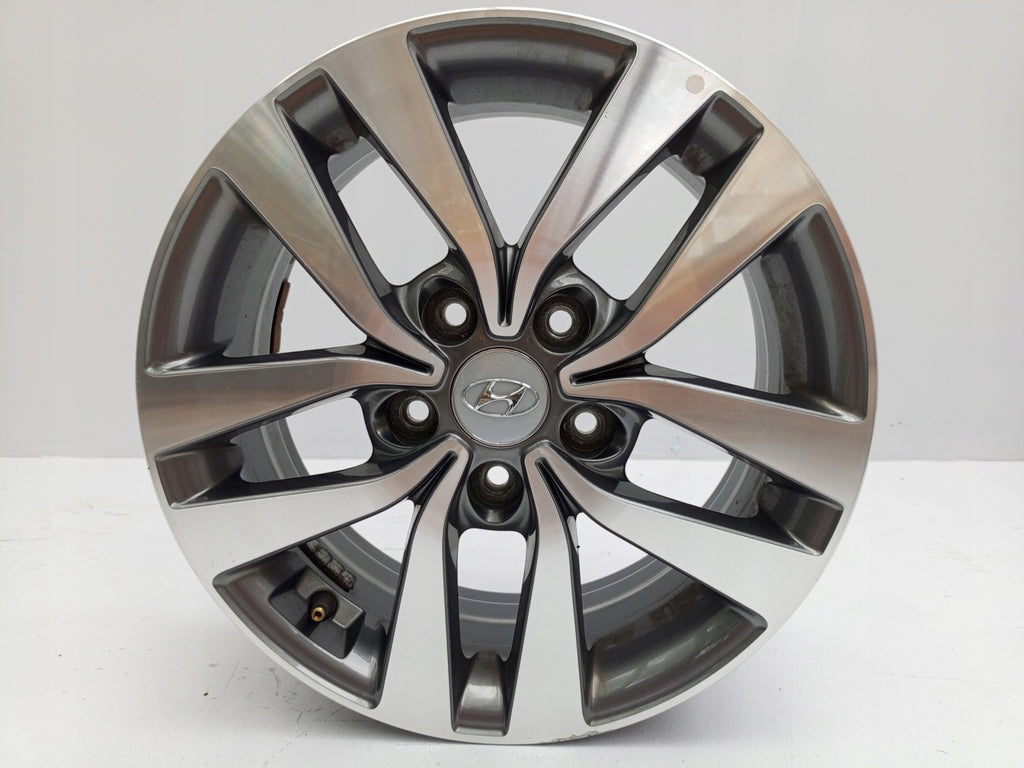 1x Alufelge 16 Zoll 6.5" 5x114.3 50ET Glanz 52910-G4200 Hyundai I30 Iii FEL2508023845bm