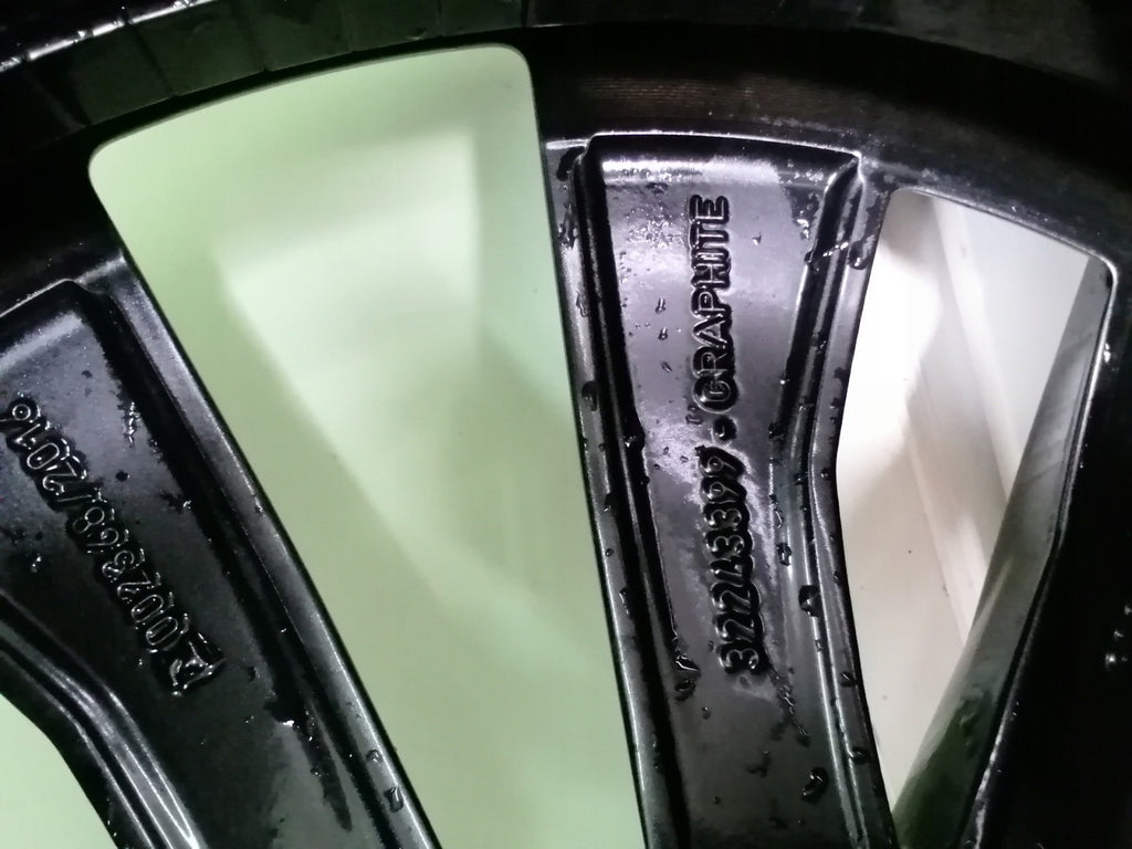 1x Alufelge 19 Zoll 7.5" 5x108 50 5ET Glanz Schwarz 32243399 Volvo Xc60 I FEL5486266662bj