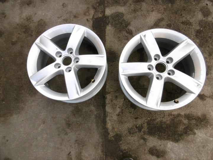 1x Alufelge 16 Zoll 6.0" 5x112 50ET Glanz Silber 8P0071496G Audi A3 Rim Wheel FEL5373378437ij