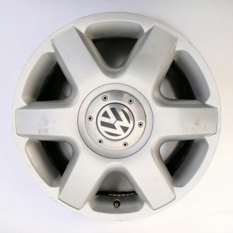 1x Alufelge 18 Zoll 8.0" 5x130 57ET Glanz Silber 7L6601025 VW Touareg Rim Wheel