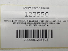 Laden Sie das Bild in den Galerie-Viewer, Frontscheinwerfer BMW 5 F11 F10 7317132-11 Xenon Rechts Scheinwerfer Headlight SCH5244226980yt