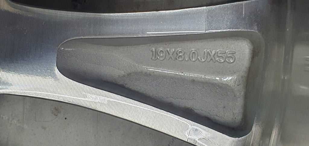 1x Alufelge 19 Zoll 8.0" 5x108 55ET Glanz Silber GM2C-1007-C1A Ford Mondeo FEL7245237378lb
