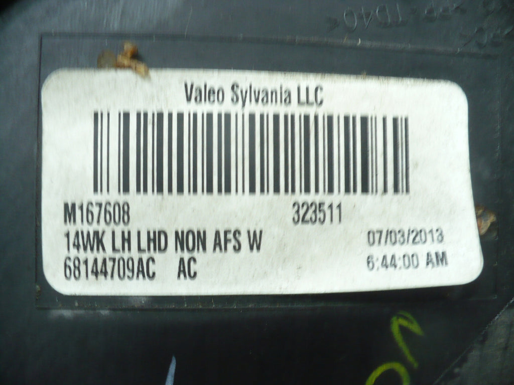 Frontscheinwerfer Jeep Grand Cherokee 68144709AC Links Scheinwerfer Headlight SCH1076690725jn